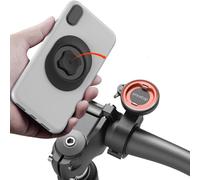 sincetop Support Telephone Velo,Porte Telephone Moto avec Adaptateur Universel,Support de Guidon de vélo Tout-Terrain pour VTT, Scooter, vélo trotinetteélectrique et de Route【Series C - 1ra Gen】