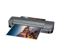 SINCHI Plastifieuse thermique A3 et applicateur de film, 4 rouleaux, 2 x 75 à 2 x 250 micro, échauffement 55 s, max. 1000 mm/min, arrêt automatique, machine de qualité commerciale + 10 pochettes pour