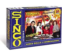 SINCO Jeu des 5 combinaisons - Deluxe Edition - Tombola, jeu en boîte de table, jeu de société, marchand en foire alternative