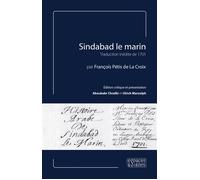 Sindabad le Marin Traduction Inédite de 1701 - Collectif - Espaces & Signes - broché - Contes / Légendes