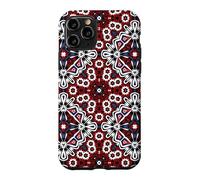 Sindhi Ajrak. Motif kaléidoscope Mandala Ethnique Coque pour iPhone 11 Pro