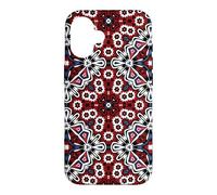 Sindhi Ajrak. Motif kaléidoscope Mandala Ethnique Coque pour iPhone 16