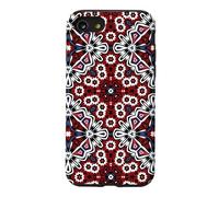 Sindhi Ajrak. Motif kaléidoscope Mandala Ethnique Coque pour iPhone SE (2020) / 7/8