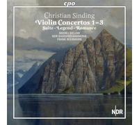 Sinding : Concertos pour Violon N° 1 À 3. Bielow, Beermann.