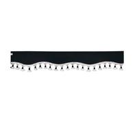 Sindy Bande Parasol en Microfibre Noir pour Camion DAF Iveco Scania Volvo