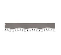Sindy, bande pare-soleil en microfibre pour camion - Gris