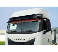 Sindy, bande pare-soleil en microfibre pour camion - Rouge