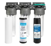 SINEA - Filtre à eau triple 9'3/4 + pack pureté anti-sédiments et odeurs