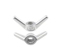 SINEKY 1/2/5 pièces M6 M8 M10 M12 écrou à Oreilles 304 écrou à vis à Main en Acier Inoxydable Grande Oreille écrous Papillon écrou à vis(M16 1pcs)