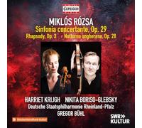 Rózsa: Miklos Rozsa: Sinfonia Concertante Rhapsody For Cello