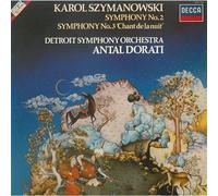 Sinfonia n.2 op 19 (1909 10) in SI Sinfonia n.3 op 27 'Song of the night' (1914 16) (printed in England) Symphonies (Vinyl LP)