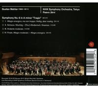 SINFONIE 6 "TRAGISCHE" - JÄRVI,PAAVO & NHK SYMPHONY ORCHESTRA CD NEUF
