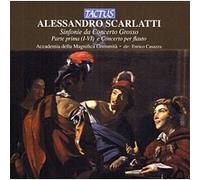 Scarlatti Alessandro – Sinfonie Da Concerto Grosso I–VI – CD – Tactus