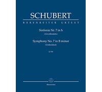 Sinfonie Nr.7 h‑Moll D759 «Unvollendete» – Partition d'étude (édition Urtext) – Bärenreiter-Verlag