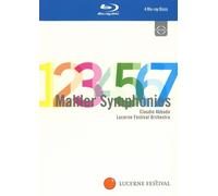SINFONIEN 1-7 - 4 BLU-RAY NEUF MAHLER,GUSTAV