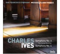 SINFONIEN 3 & 4 - SAN FRANCISCO SYMPHONY/TILSON THOMAS,MICHAEL SACD NEUF