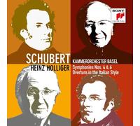 SINFONIEN 4 & 6 - KAMMERORCHESTER BASEL/HOLLIGER,HEINZ CD NEUF SCHUBERT,FRANZ
