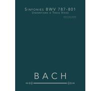 Sinfonies BWV 787-801 (Inventions à Trois Voix): partition piano