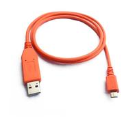Sinforcon FTDI Câble de console USB vers micro USB pour point d'accès sans fil Extreme AP305C, pour Aruba AP203 AP303 AP505 AP515 A535 AP555, 80 cm, orange