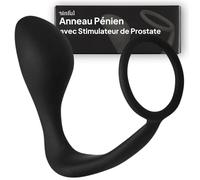 Sinful Anneau Pénien avec Stimulateur de Prostate pour Débutants - Masseurs de Prostate Homme - Stimulateur Prostate Non Vibrant - Massage Prostate Anal - Sex Toy Homme Prostate pour Homme Toy