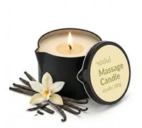Sinful Bougie de Massage à la Vanille - 180 g - Se Transforme en Huile de Massage Chaude - Bougie Parfumée pour le Corps - Pour Couples & Soirées Romantiques