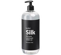 Sinful Silk Lubrifiant à Base de Silicone 1000 ml | 24,9 cm de longueur, 8,4 cm de diamètre, À base de silicone, Anal, Masturbation, Pénétration, Transparent, 1000 ml, 1020 g