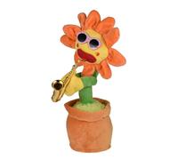 Sing Dance Sunflower Toy - Recording Dancing, Cartoon Musical Cartoon Enfide | Poll de de Chant Interactive, Parole des usages en Peluche pour Les présents, Sons activés de Perfo