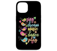 Sing Dream Music Dance Play Oiseaux colorés Coque pour iPhone 13