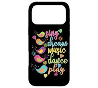 Sing Dream Music Dance Play Oiseaux colorés Coque pour iPhone 17 Pro Max