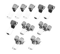 SING F LTD Lot de 10 pinces à ressort pour stylo, porte-bloc et porte-bloc simple, double triple