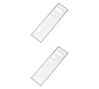 SING F LTD Lot de 2 plaques de blocage d'interface I/O pour carte mère d'ordinateur compatible avec Gigabyte AB350 Gaming et B450M DS3H