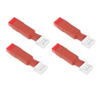 SING F LTD Lot de 4 adaptateurs J-ST vers U-MX PH3 2.0 Lipo sans fil compatibles avec E-Flite