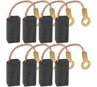 SING F LTD Lot de 4 paires de balais de charbon de rechange pour outils électriques compatibles avec REMS Tiger ANC VE ANC SR 6,3 x 8 x 16 mm