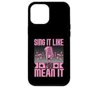 Sing It Like You Mean It Karaoké Coque pour iPhone 12 Pro Max