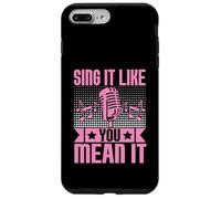 Sing It Like You Mean It Karaoké Coque pour iPhone 7 Plus/8 Plus