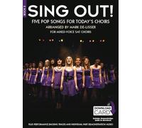 Sing Out! 5 Pop Songs For Today's Choirs - Book 2. Chœur Mixte et Accomp.. Comprend Enregistrement(s) en ligne
