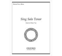 Sing Solo Tenor by Robert Tear (Editor) (13-Jan-2005) Sheet music