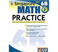 Singapore Math - Level 6B Math Practice Workbook for 7th Grade, Paperback, Ages 12-13 with Answer Key