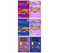 Singapore Math Primary Mathematics Grade 6 Intensive SET (6 Books) --Textbooks 6A and 6B, Workbooks 6A and 6B, Intensive Practice 6A and 6B (US Edition)
