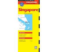Singapore Travel Map Fourteenth Edition