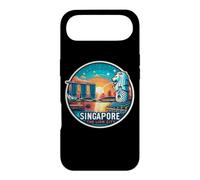 Singapour The Lion City Souvenir Merlion Skyline Souvenir Coque pour iPhone Air