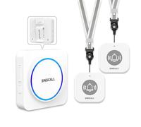 SINGCALL Système d'Alarme Panique Portable sans Fil pour Les Personnes Âgés