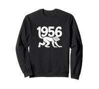 Singe 1956 - Art personnalisé de l'année du Zodiaque Chinois Sweatshirt