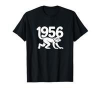 Singe 1956 - Art personnalisé de l'année du Zodiaque Chinois T-Shirt