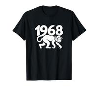 Singe 1968 - Art personnalisé de l'année du Zodiaque Chinois T-Shirt