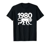 Singe 1980 - Art personnalisé de l'année du Zodiaque Chinois T-Shirt