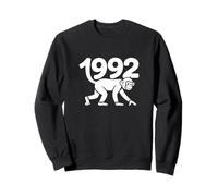 Singe 1992 - Art personnalisé de l'année du Zodiaque Chinois Sweatshirt