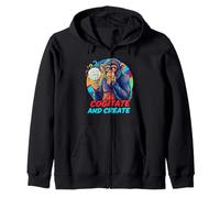 Singe Amusant et Cool Motif chimpanzé pour Hommes, Femmes, Enfants Sweat à Capuche