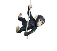 Singe balançoire - Statue d'animal en résine pour décoration d'intérieur - Charmante figurine ornement, décoration élégante parfaite