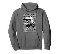 Singe Barbu drôle Toucher ma Barbe me dis Je suis Assez Sweat à Capuche